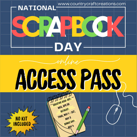 2025 National Scrapbooking - Access Pass Only